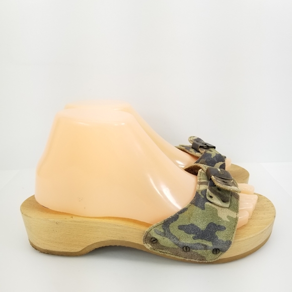 dr scholls original wooden sandals